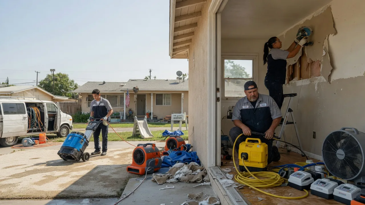Water Damage Restoration in Bushland, TX near me